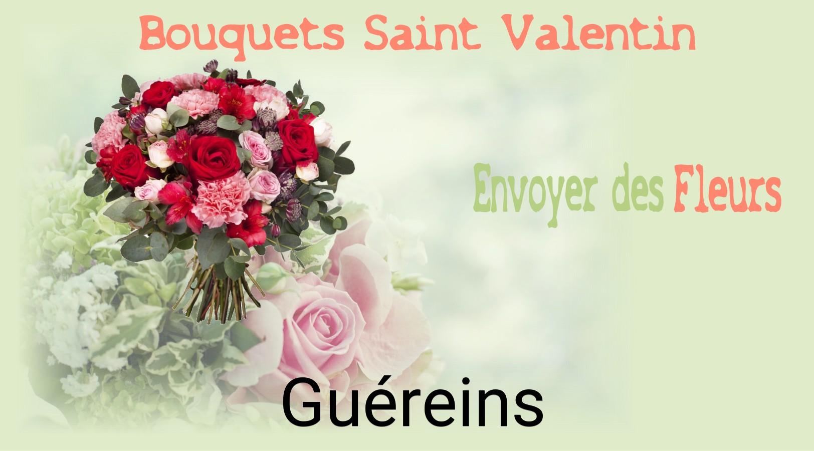 Roses de Saint-Valentin livrées à Guéreins